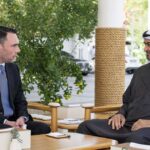 محمد بن زايد يستقبل كبير مستشاري الأمن القومي المجري
