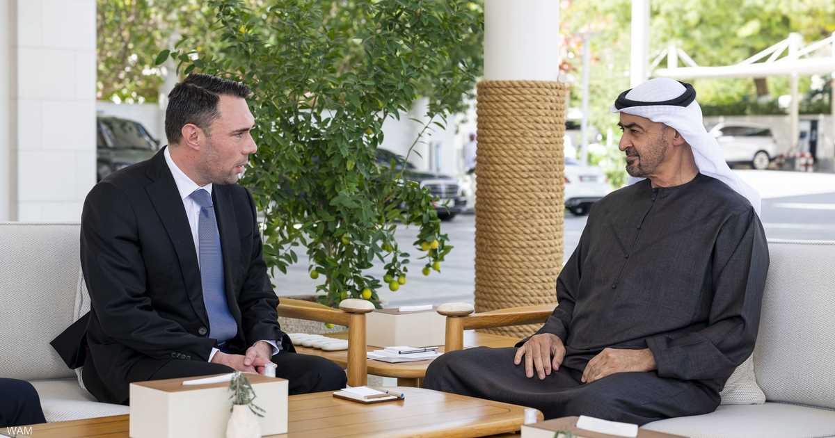 محمد بن زايد يستقبل كبير مستشاري الأمن القومي المجري