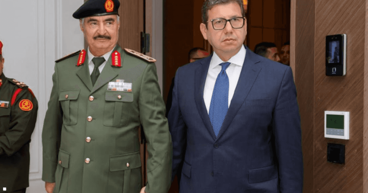 رئيس المخابرات المصرية يلتقي خليفة حفتر في بنغازي