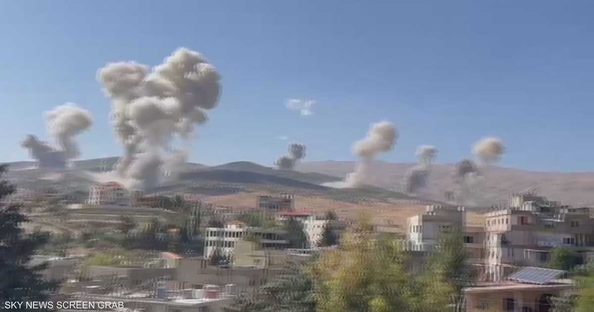 كشف حصيلة قتلى غارات إسرائيل بالبقاع.. وعون يندد