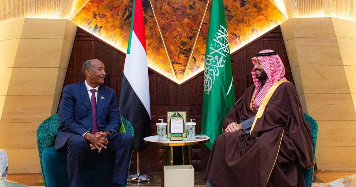 تفاصيل رسالة من البرهان إلى الملك سلمان وولي عهده