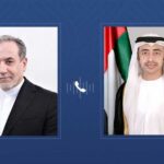 عبدالله بن زايد وعراقجي يبحثان التطورات في المنطقة