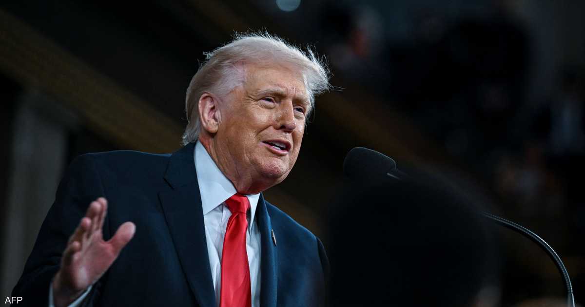 ترامب يحطم الرقم القياسي لأطول خطاب عن حالة الاتحاد