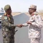 قائد ثاني الفرقة 22 مشاة بابنوسة يصل القضارف