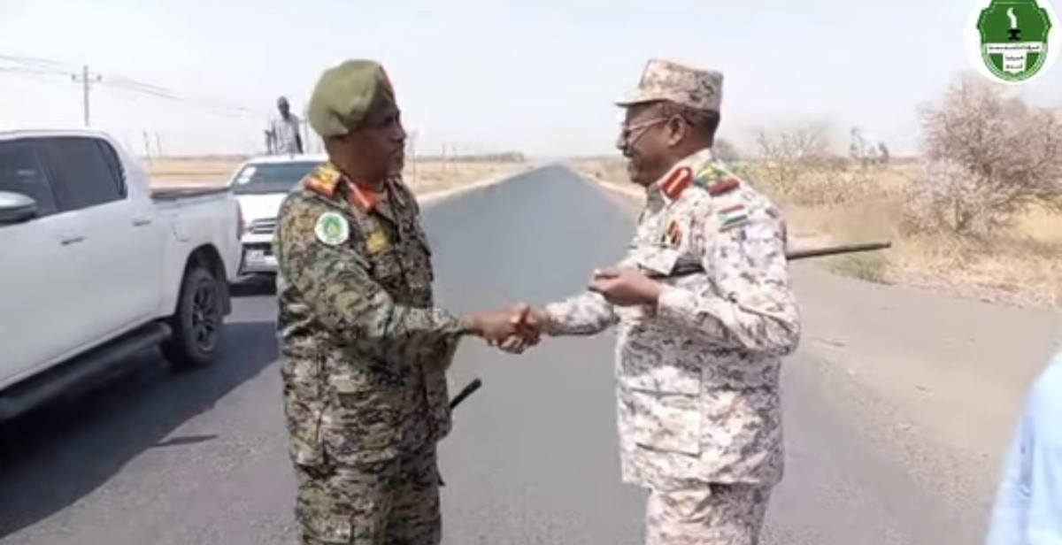 قائد ثاني الفرقة 22 مشاة بابنوسة يصل القضارف