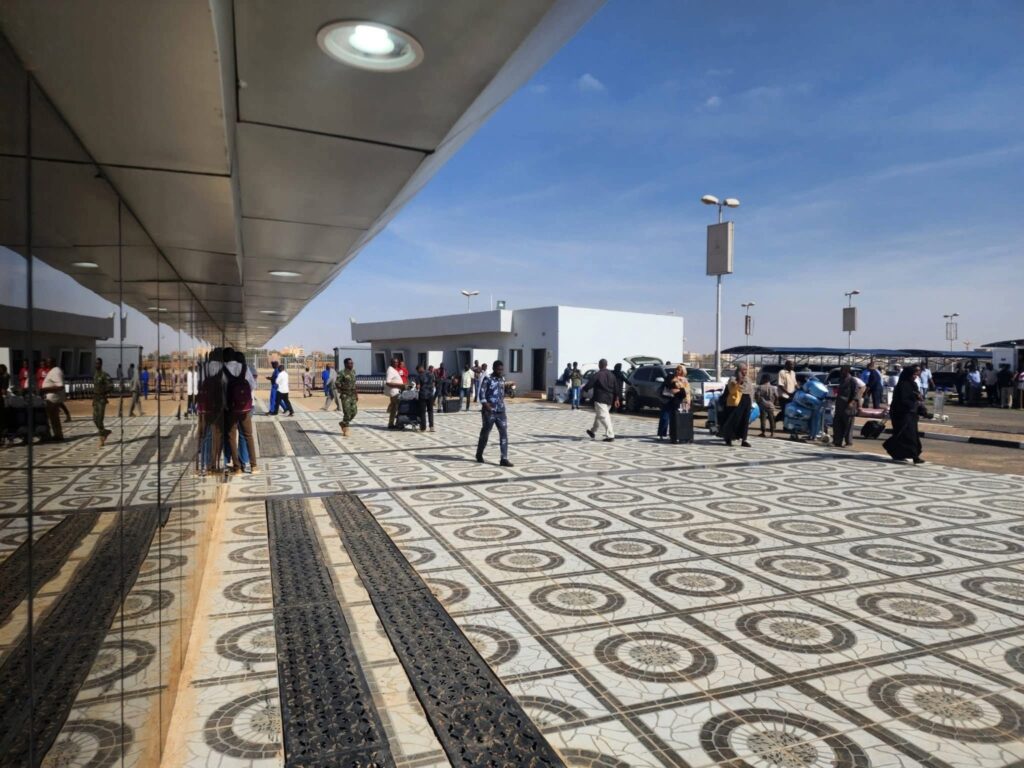 بشريات من مطار الخرطوم الدولي