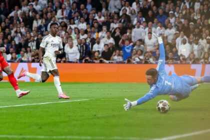 فينيسيوس يقود الريال لثمن نهائي أبطال أوروبا على حساب بنفيكا