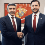 عبدالله بن زايد يلتقي نائب الرئيس الأميركي في واشنطن