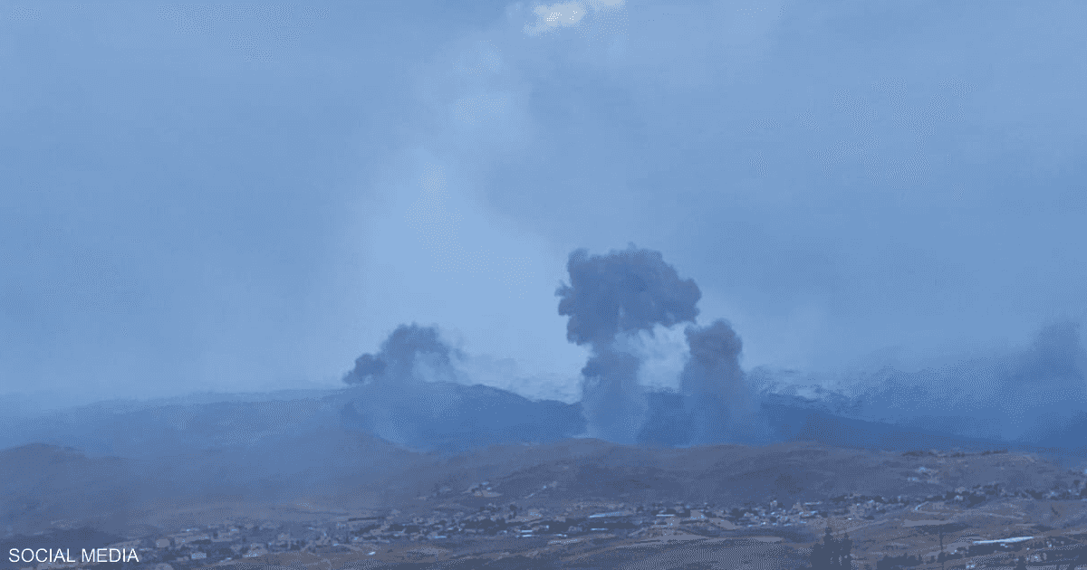 غارات إسرائيلية "عنيفة" تضرب البقاع في لبنان