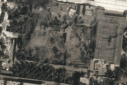 صور أقمار صناعية تكشف آثار دمار في مجمع خامنئي