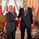 بيان أردني–تركي بعد لقاء الملك عبد الله الثاني وأردوغان