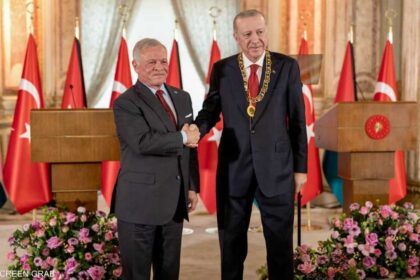 بيان أردني–تركي بعد لقاء الملك عبد الله الثاني وأردوغان