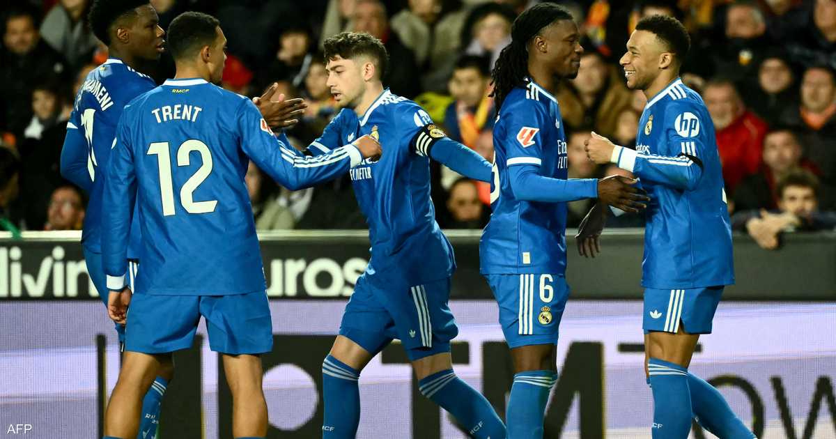 الدوري الإسباني.. ريال مدريد يشعل السباق بفوزه على فالنسيا