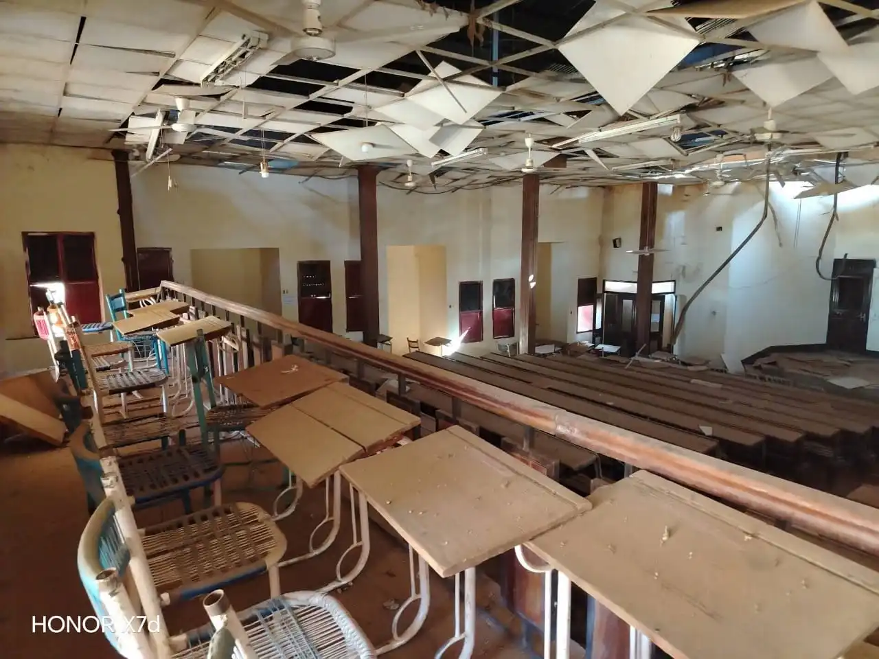 تدمير ثلاث قاعات في جامعة كردفان بمدينة الأبيض