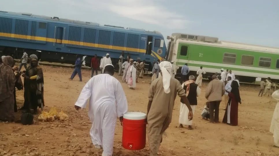 خروج قطار النيل عن مساره في أولى رحلاته إلى الخرطوم