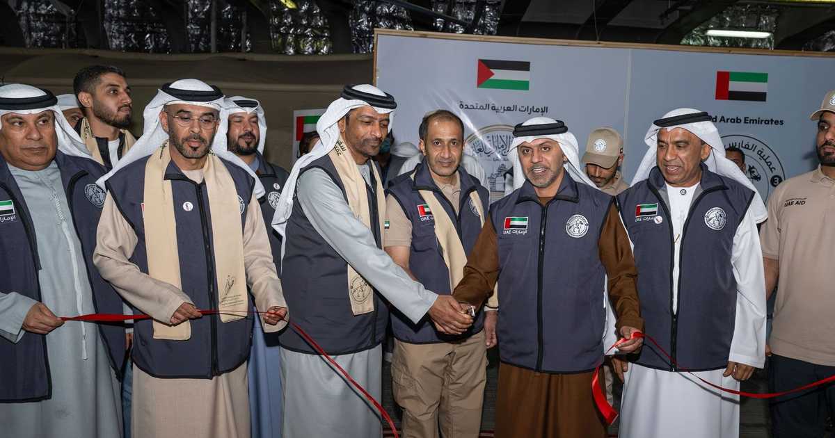 المستشفى الإماراتي العائم في العريش يفتتح قسما لغسيل الكلى