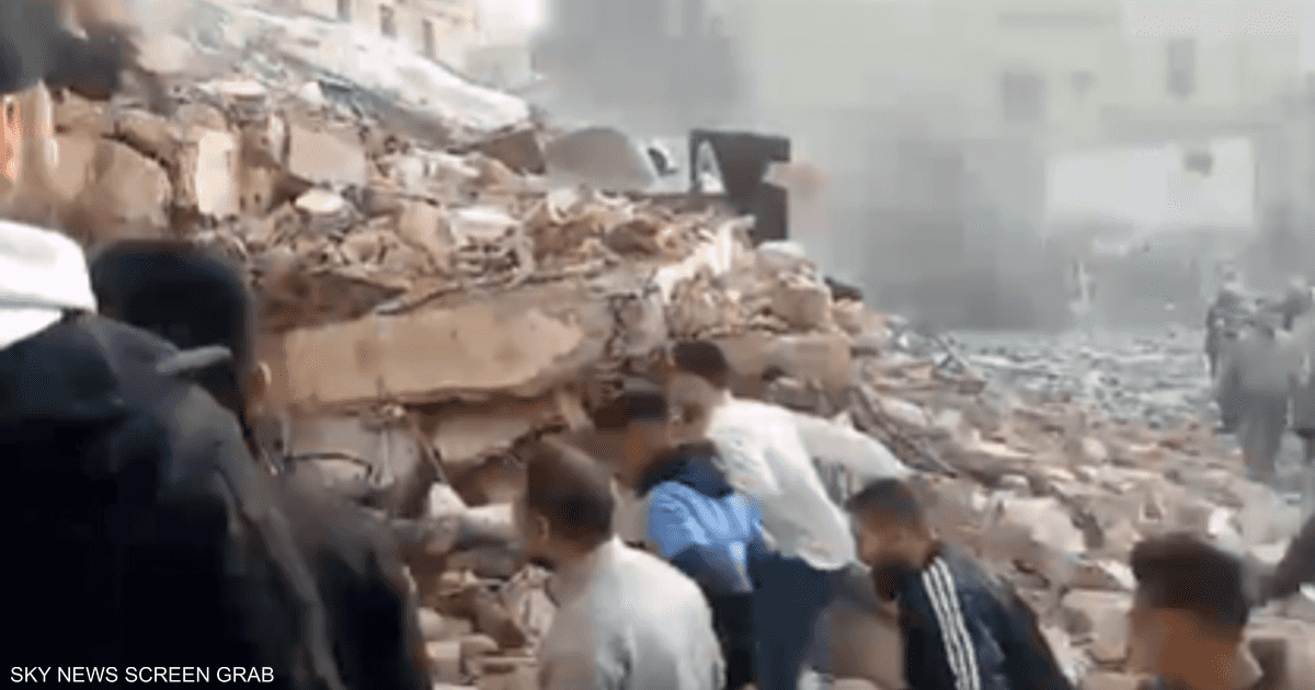 فيديو.. انهيار مبنى قديم بشارع سوريا في طرابلس