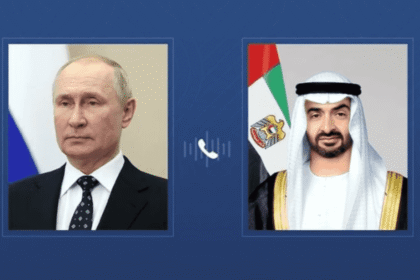 محمد بن زايد وبوتين يبحثان العلاقات الثنائية