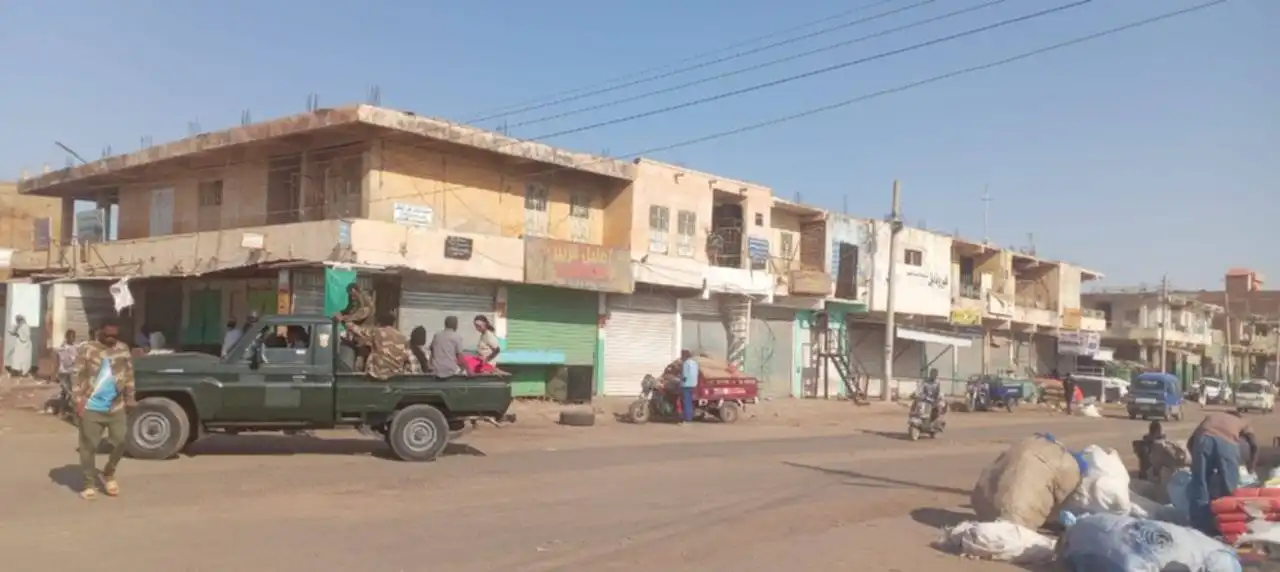 إغلاق السوق الكبير في مدينة مدني بسبب إضراب التجار