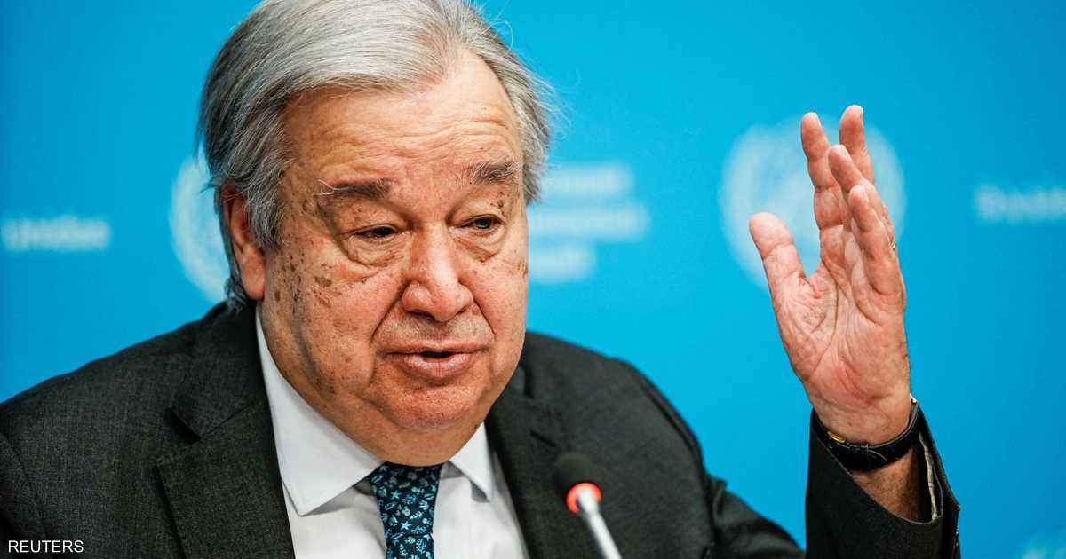 غوتيريس: يجب وقف إطلاق النار في السودان "فورا"