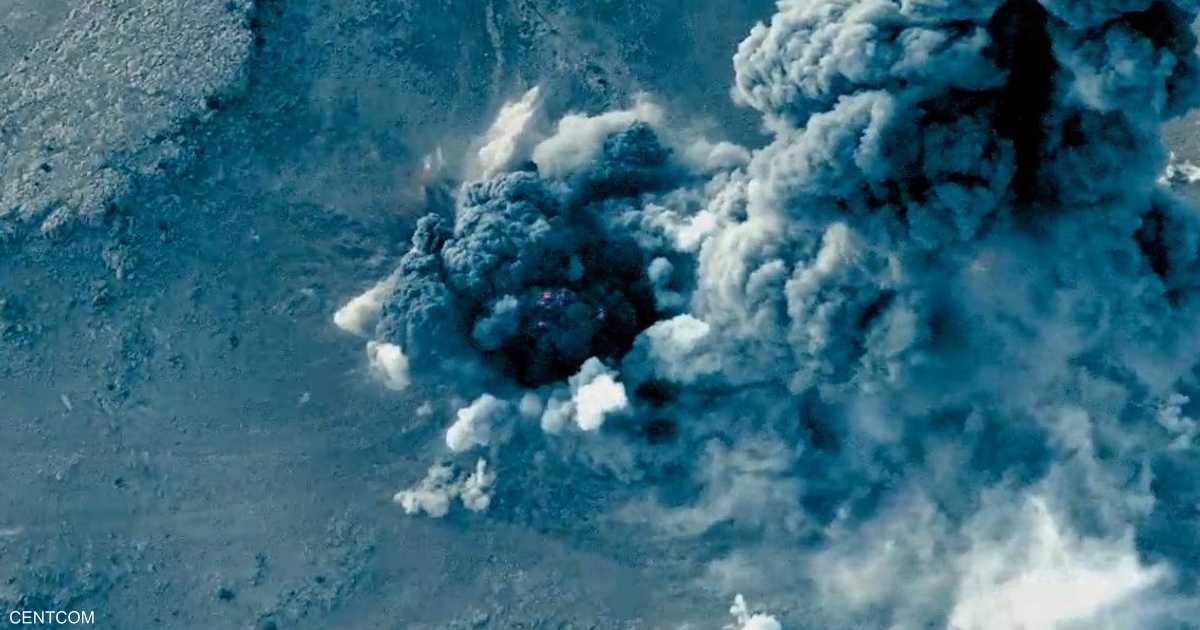 الجيش الأميركي يعلن قصف عشرات الأهداف في سوريا