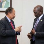 خلال لقائه حمدوك.. رئيس كينيا يعلن دعم الرباعية لوقف الحرب