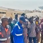 احتجاجات في مطار الخرطوم الدولي