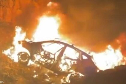 فيديو: غارة إسرائيلية تستهدف سيارة شرق لبنان.. وسقوط 4 قتلى