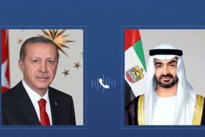 محمد بن زايد وأردوغان يبحثان علاقات التعاون بين البلدين