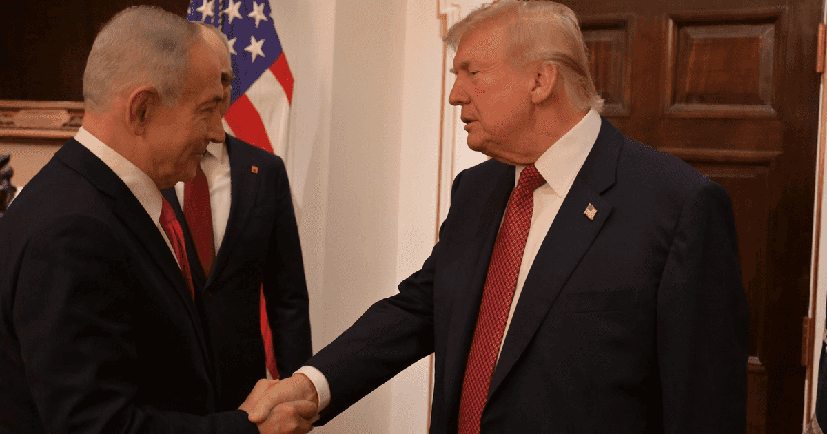 نتنياهو يلتقي ترامب لإجراء محادثات بشأن إيران