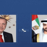 محمد بن زايد وأردوغان يبحثان تطورات المنطقة هاتفيا