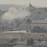 خاصلأول مرة.. سقوط شظايا صاروخ إيراني قرب المسجد الأقصى