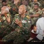 البرهان في مسجد القيادة العامة