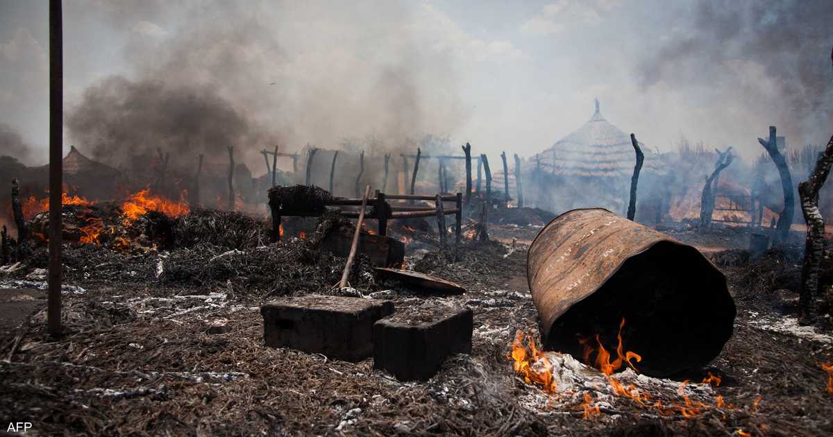 مقتل 15 شخصا في قصف على مدينة لقاوة جنوبي السودان