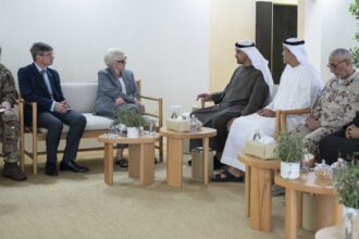 الشيخ محمد بن زايد يستقبل وزيرة القوات المسلحة الفرنسية