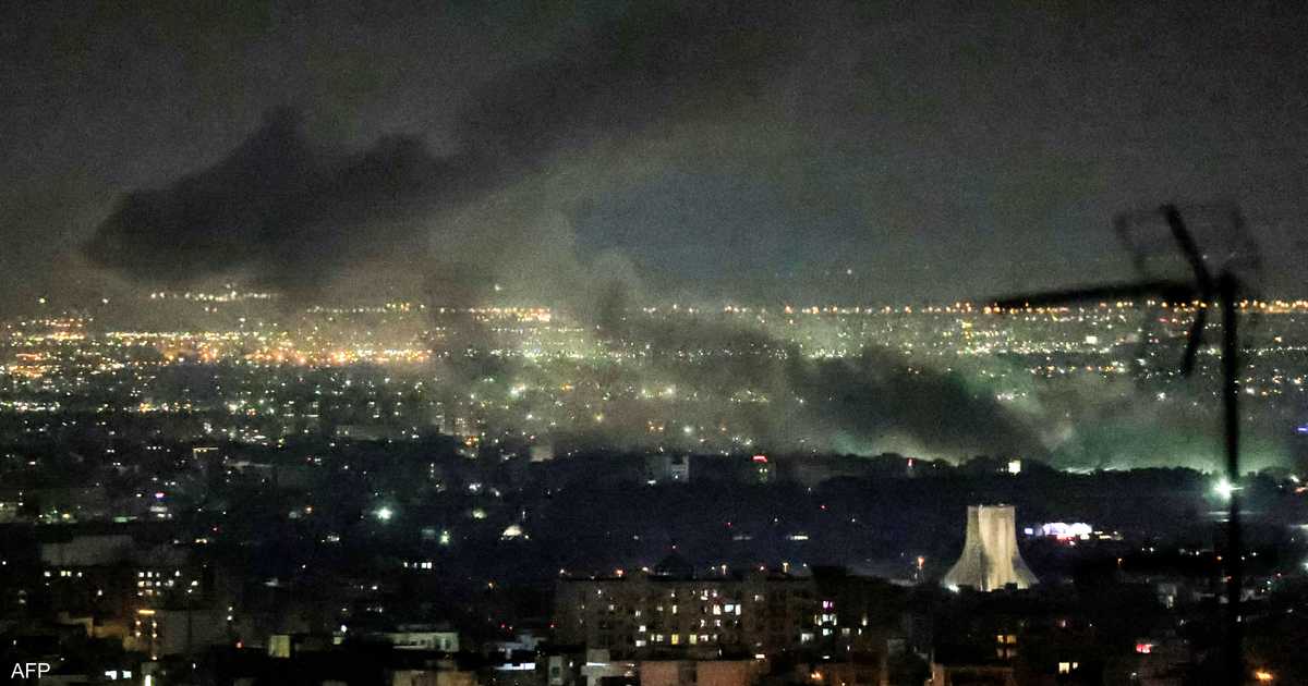 غارات إسرائيلية تستهدف مواقع وبنى تحتية في طهران