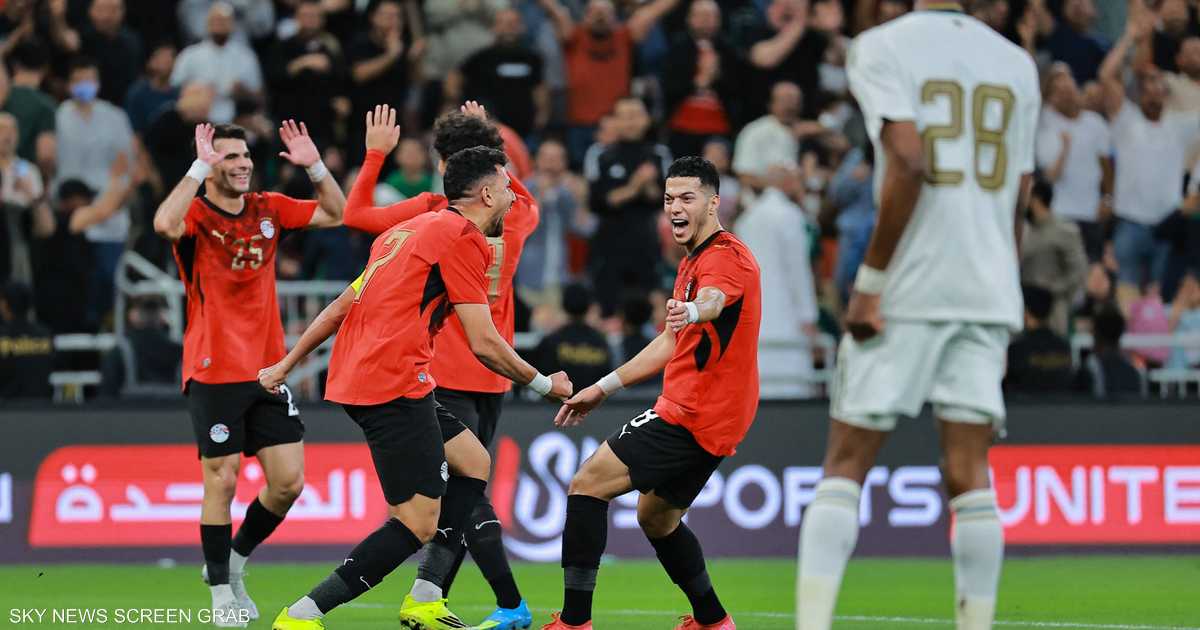 مباراة ودية.. مصر تهزم السعودية برباعية