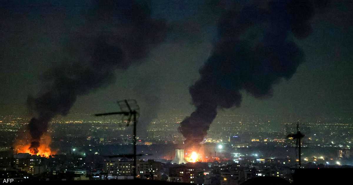 انفجارات جديدة في طهران وإسرائيل تستهدف بنى تحتية إيرانية