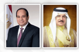 العاهل البحريني يبحث مع الرئيس المصري التطورات في المنطقة