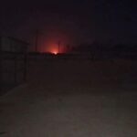 كارثة بعد استهداف محطة كهرباء الأبيض