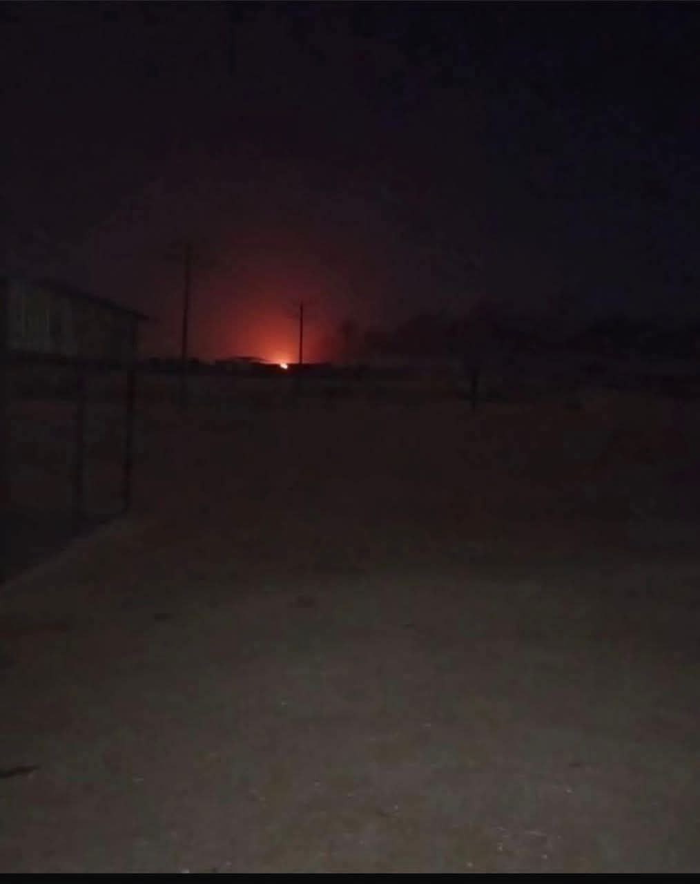 كارثة بعد استهداف محطة كهرباء الأبيض