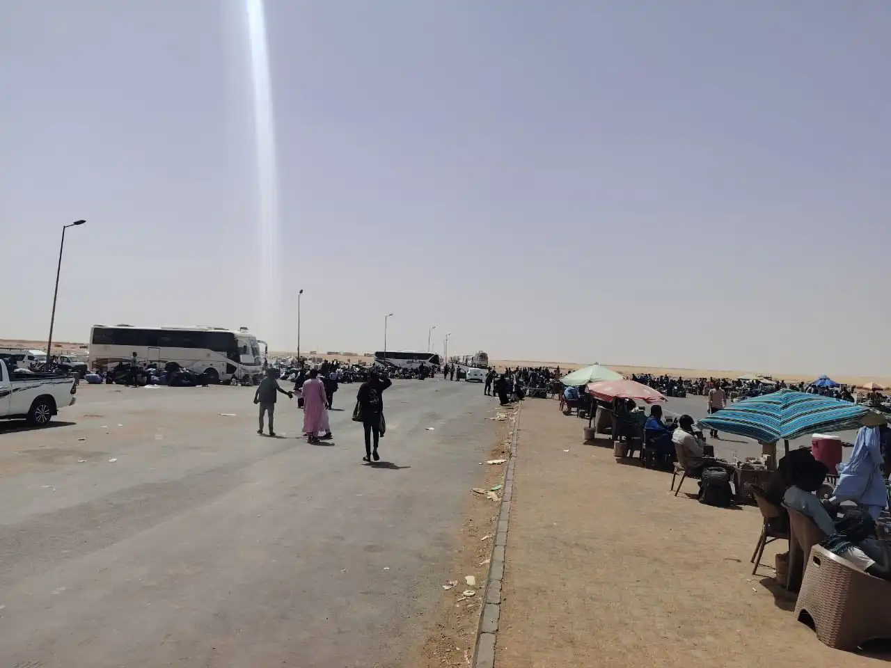 ديوان الضرائب ينفي صلته بزيادة أسعار تذاكر السفير عبر معبر أرقين