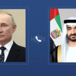 رئيس دولة الإمارات يبحث مع بوتين "الاعتداءت الإيرانية"