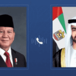 محمد بن زايد والرئيس الإندونيسي يبحثان التطورات في المنطقة