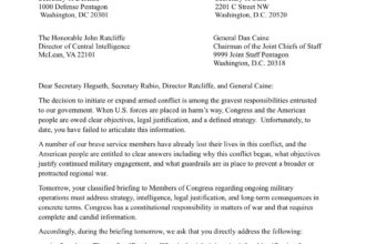 مجلس النواب الأمريكي يضع ترامب امام 6 أسئلة صعبة بشأن إيران