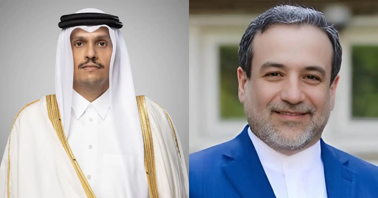 اتصال هاتفي بين وزير الخارجية القطري ونظيره الإيراني