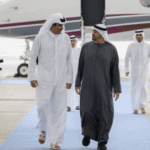 رئيس دولة الإمارت وأمير قطر يبحثان التطورات في المنطقة