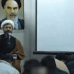 فيديو.. لحظة سقوط صاروخ على اجتماع في إيران