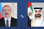 رئيس الإمارات يدين الاعتداءات الإيرانية على أذربيجان