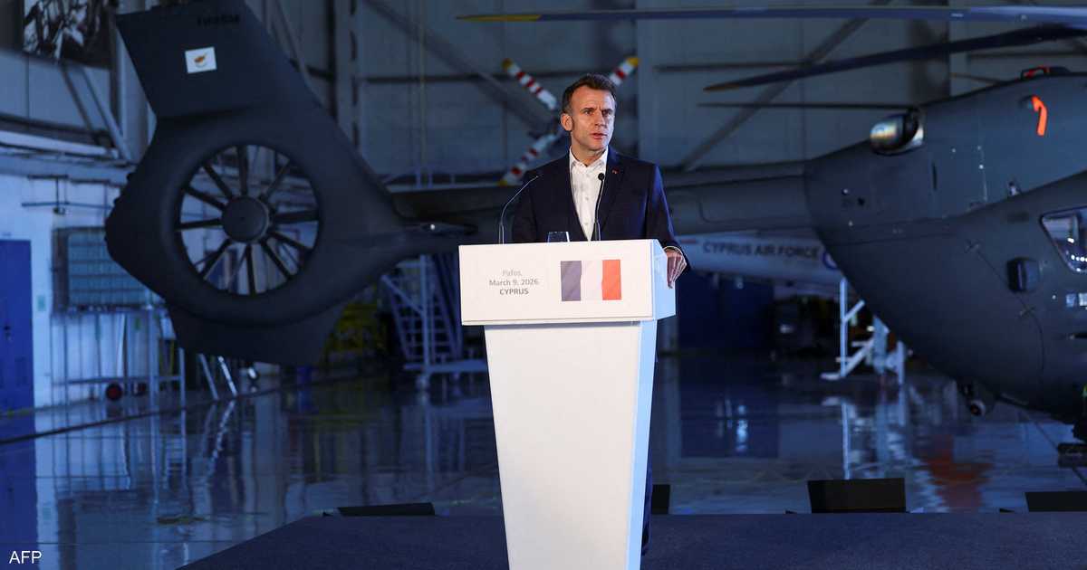 ماكرون: فرنسا ستنشر 12 سفينة حربية لتأمين الملاحة